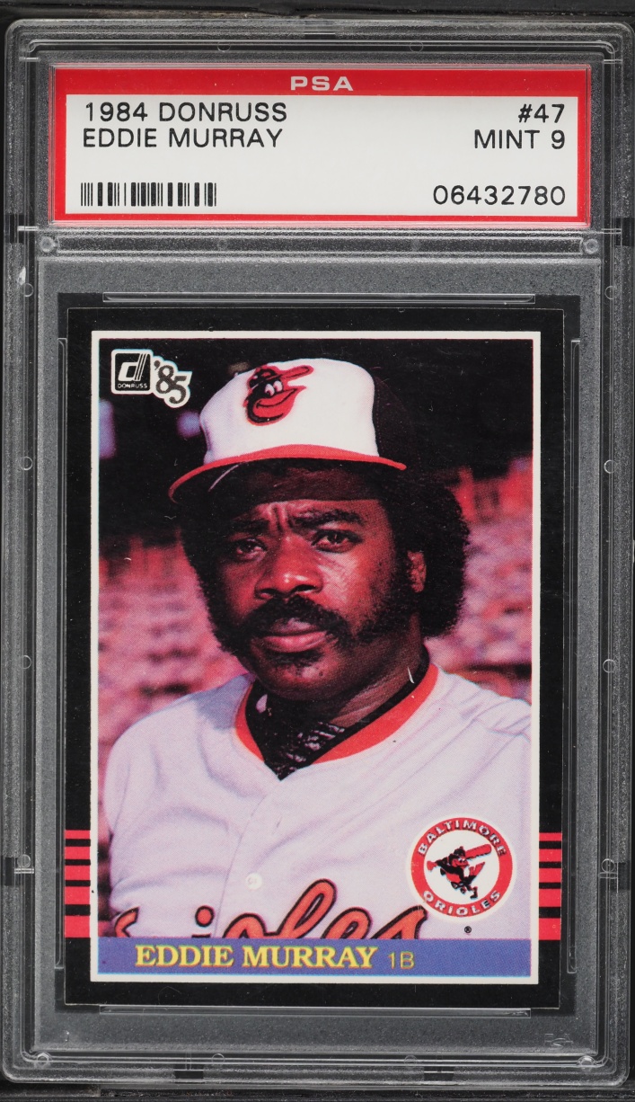 1984 Donruss Eddie Murray #47 PSA 9 MINT