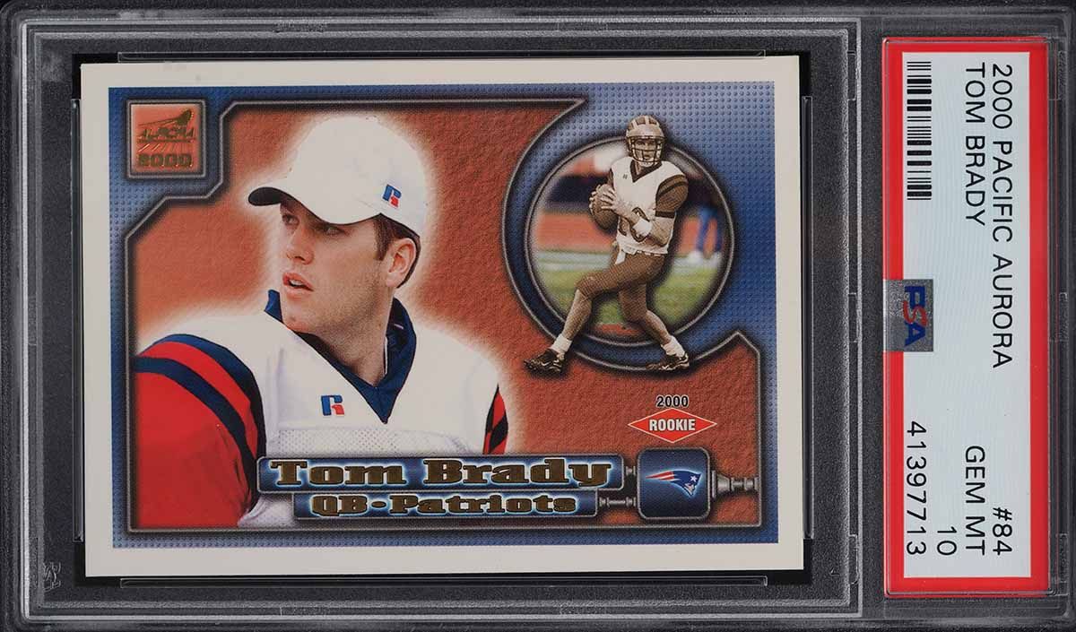 2000 Pacific Tom Brady ルーキーカード 2000 Pacific Tom Brady