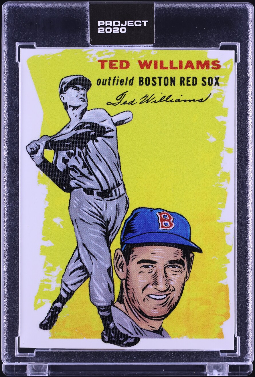 2020 Topps Project 2020 By Blake Jamieson Ted Williams #189