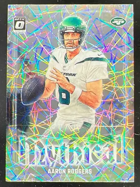 2023 Panini Donruss Optic Mythical #4 Aaron Rodgers