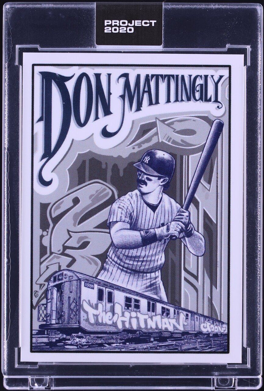 2020 Topps Project 2020 By Mister Cartoon Don Mattingly #95