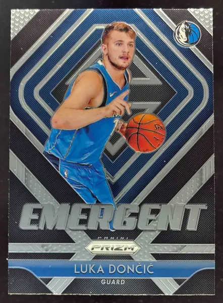 2018-19 Panini Prizm Emergent #3 Luka Doncic RC