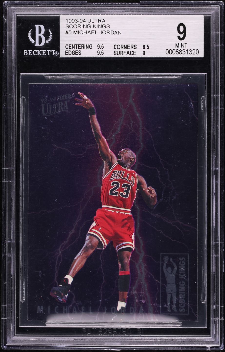 1993 Ultra Scoring Kings Michael Jordan #5 BGS 9 MINT