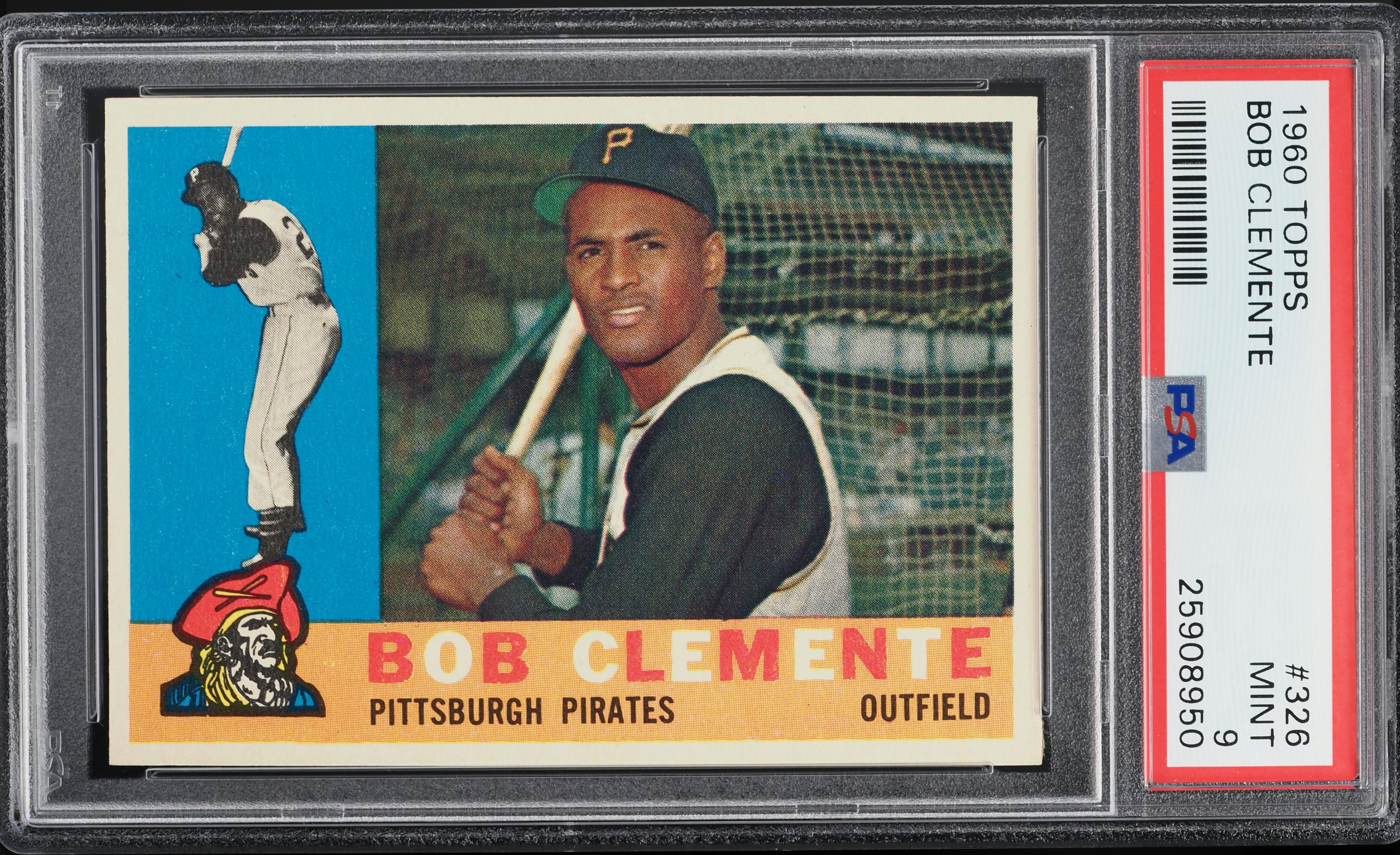 1960 Topps Roberto Clemente #326 PSA 9 MINT