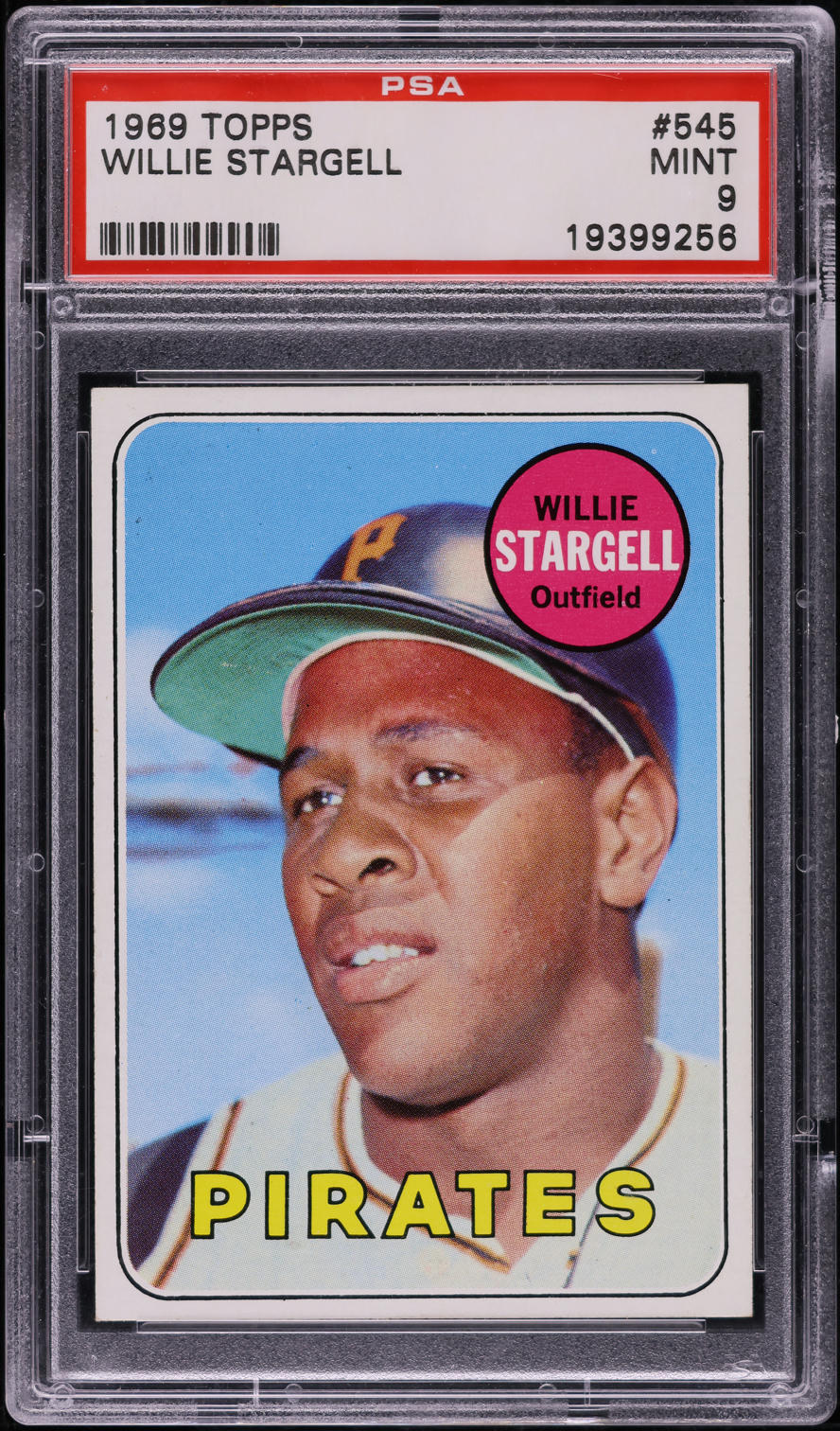 1969 Topps Willie Stargell #545 PSA 9 MINT