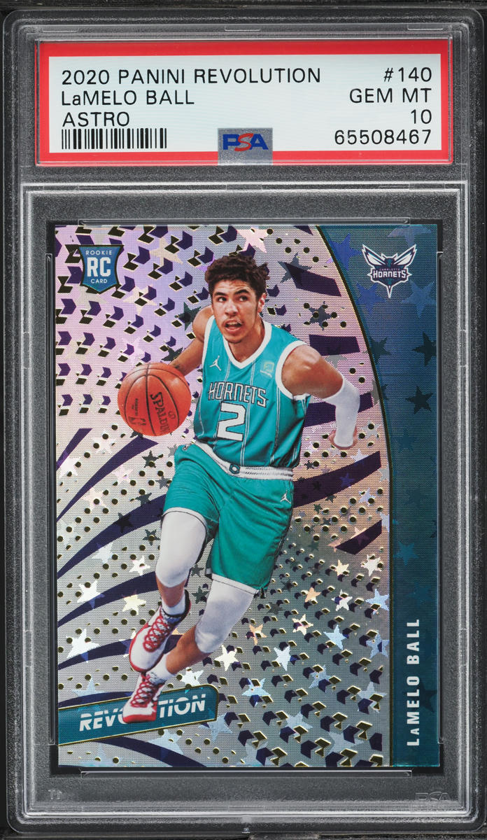 2020 Panini Revolution Astro LaMelo Ball ROOKIE #140 PSA 10 GEM MINT