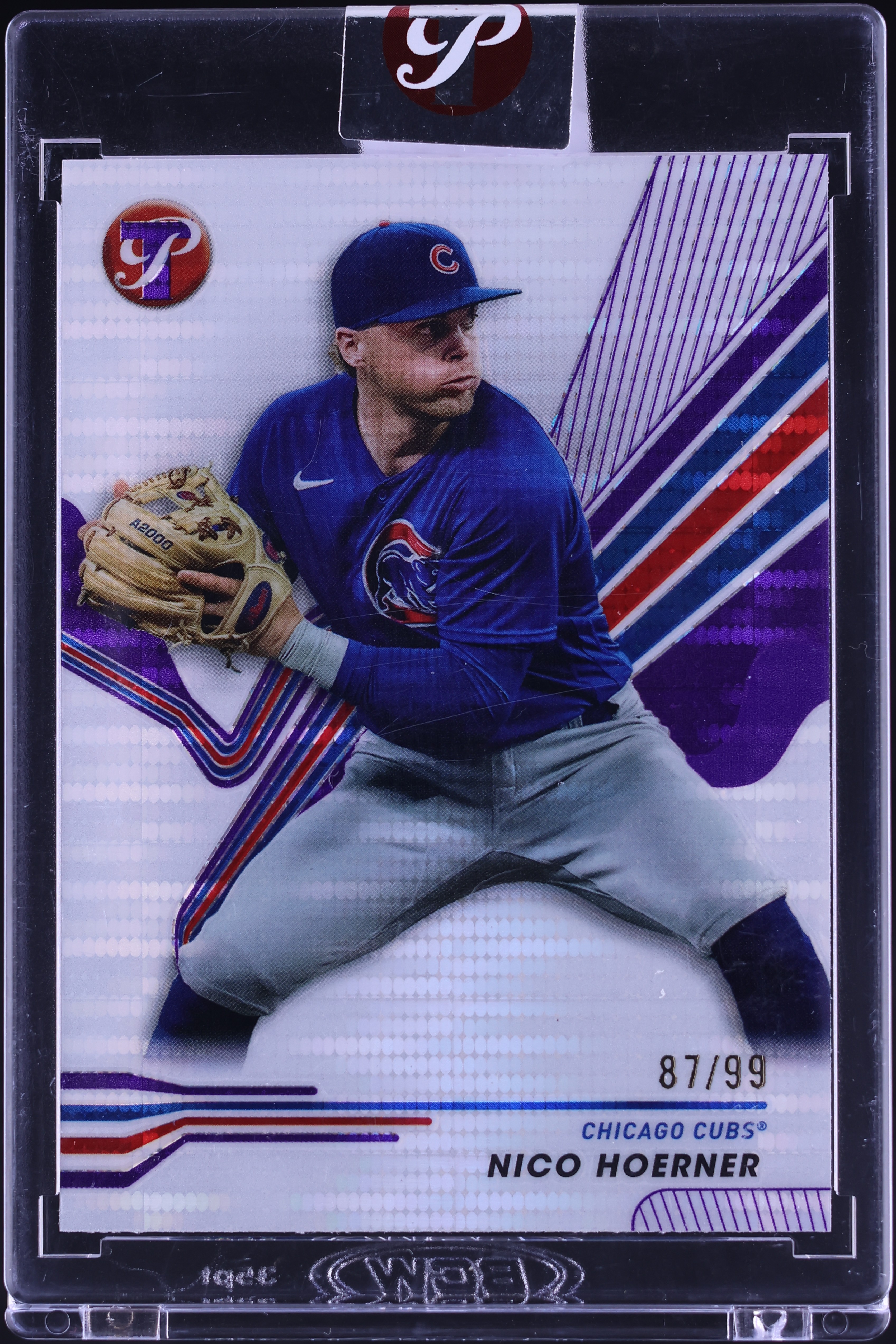 2024 Topps Pristine Purple Pristine Refractor Nico Hoerner /99 #98