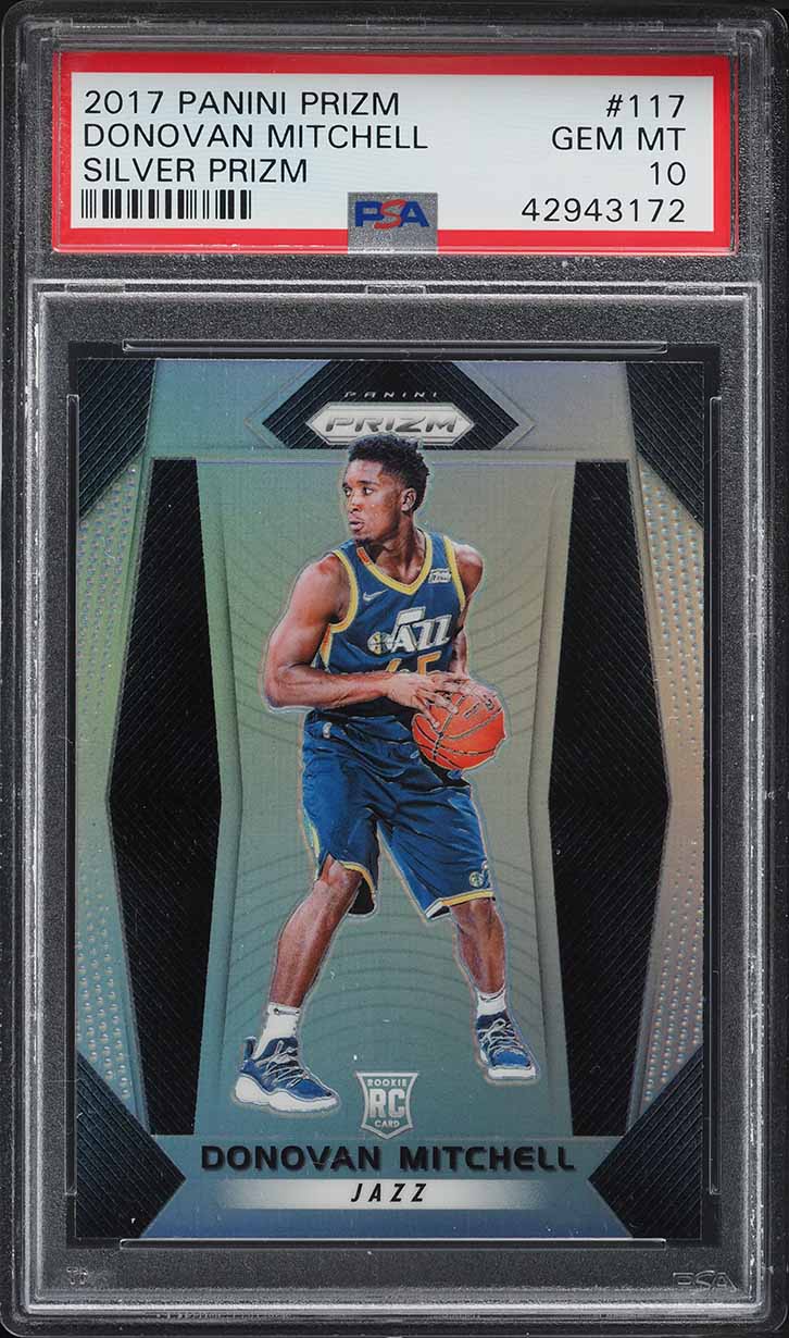 Donovan Mitchell 2017 Prizm #117 Silver Price Guide - Sports