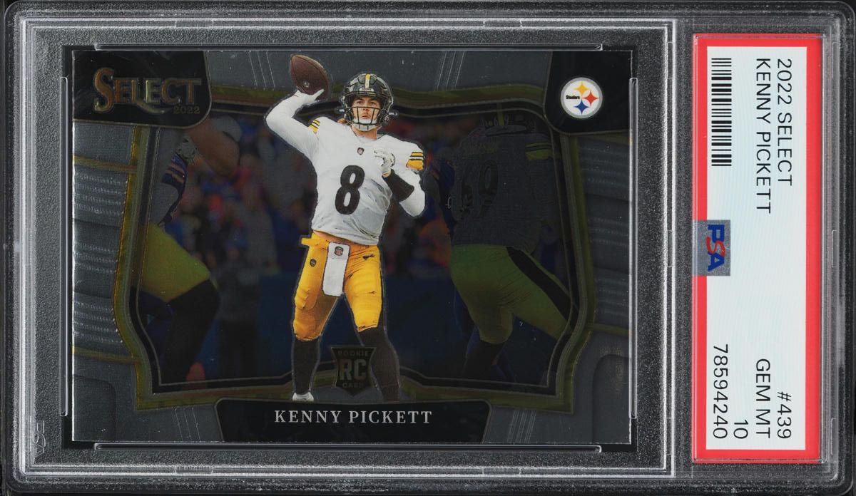 2022 Select Field Level Kenny Pickett ROOKIE #439 PSA 10 GEM MINT