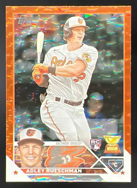 2023 Topps Orange Foil #250 Adley Rutschman RC All-Star /299