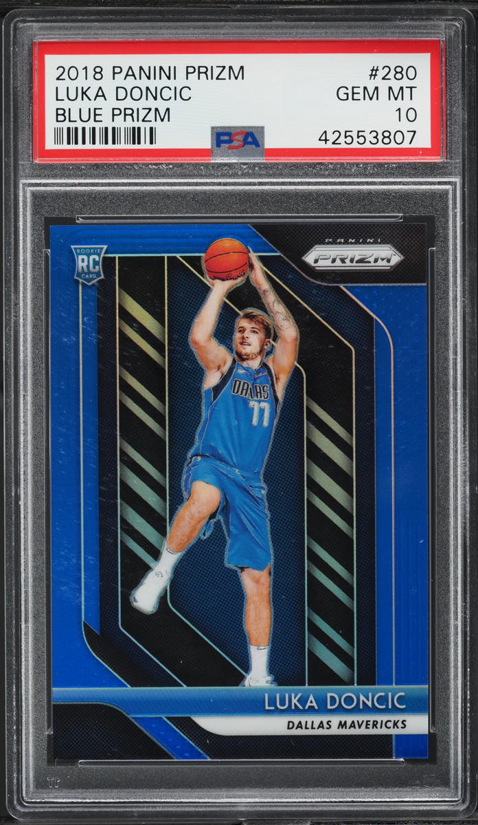 スポーツ選手 Luka Doncic Prizm RC Curious why this luka doncic prizm base rookie is so