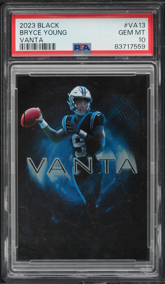 2023 Panini Black Vanta Bryce Young ROOKIE #VA13 PSA 10 GEM MINT