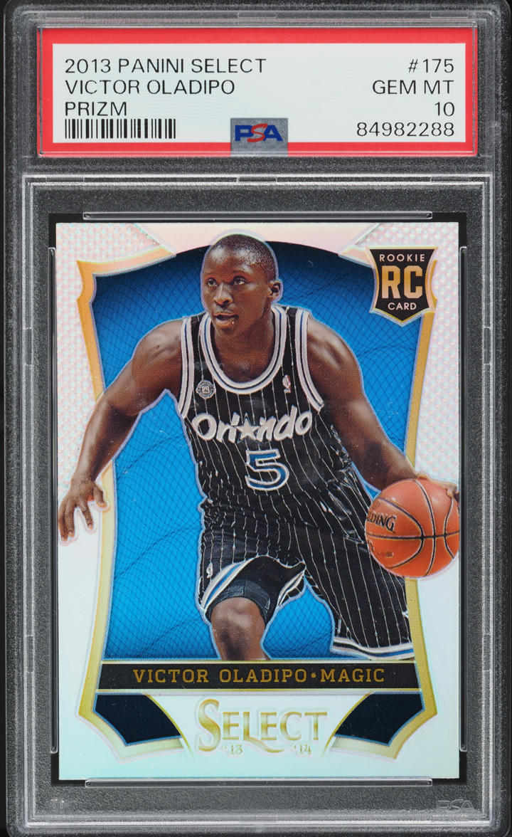 2013 Select Silver Prizm Victor Oladipo ROOKIE #175 PSA 10 GEM MINT