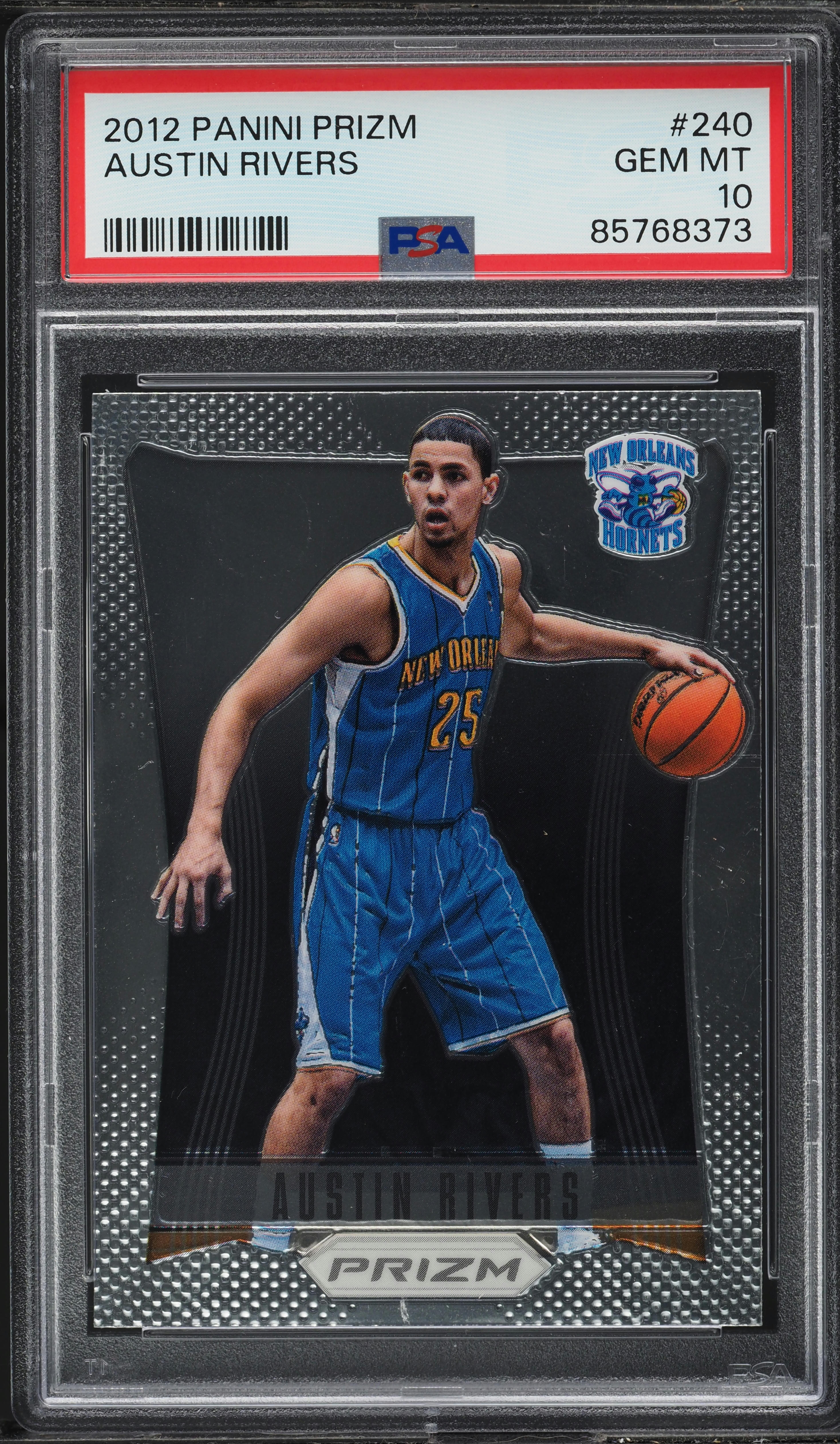2012 Panini Prizm Austin Rivers ROOKIE #240 PSA 10 GEM MINT