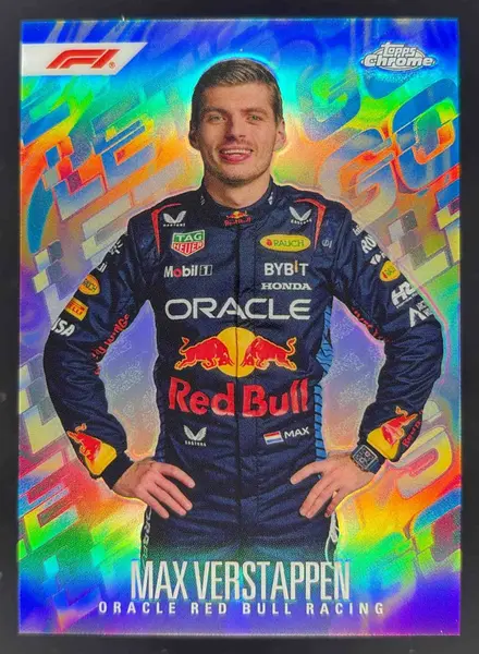 2024 Topps Finest Formula 1 Let's Go #LG-1 Max Verstappen