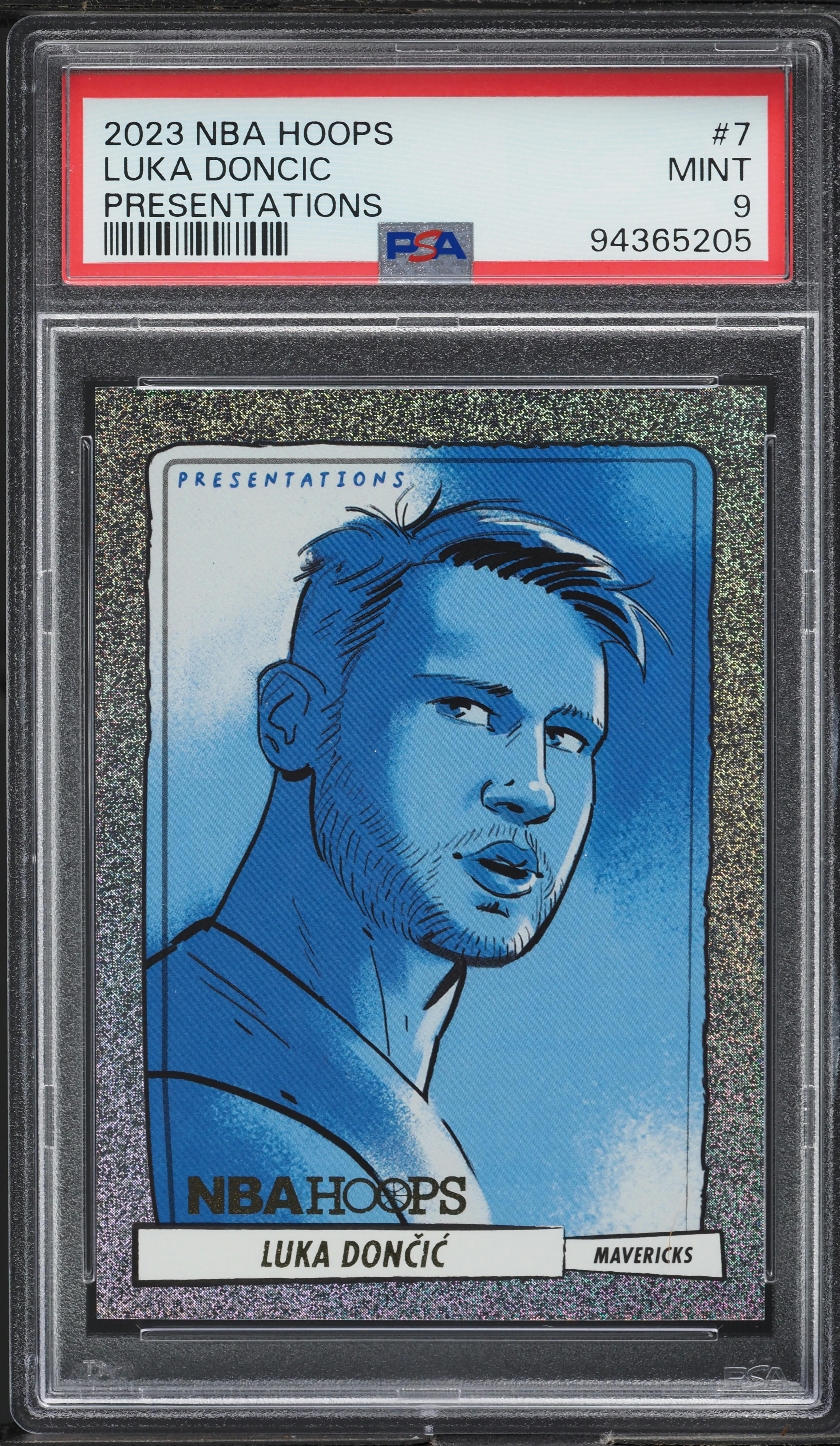 2023 Hoops Presentations Luka Doncic #7 PSA 9 MINT