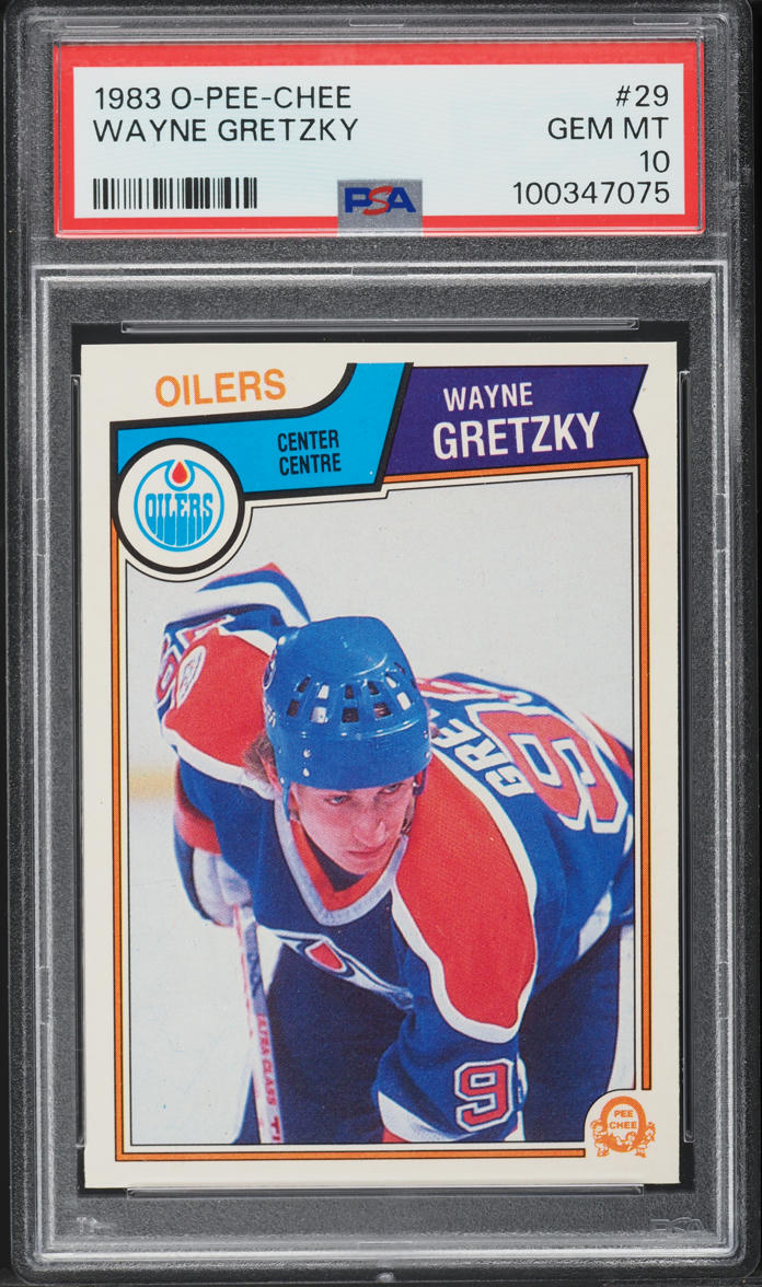 1983 O-Pee-Chee Hockey Wayne Gretzky #29 PSA 10 GEM MINT