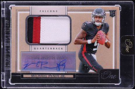 2024 Panini One Premium Michael Penix Jr. ROOKIE PATCH AUTO /99 #102