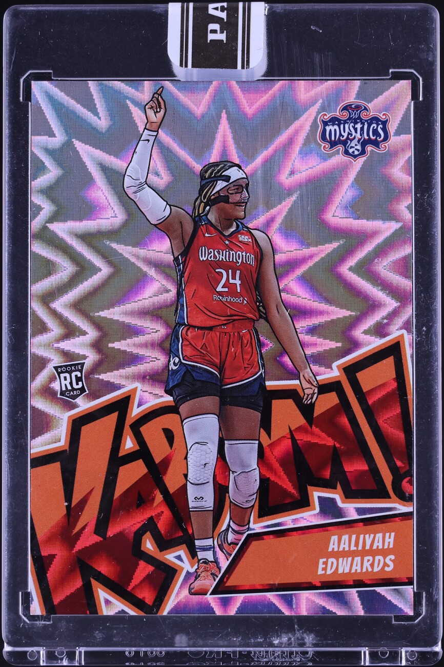 2024 Panini Royalty WNBA Kaboom! Aaliyah Edwards ROOKIE #11