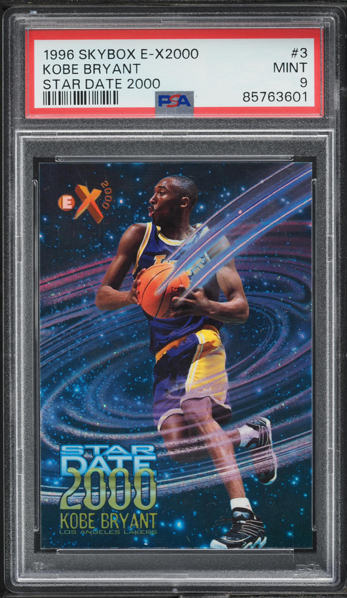 1996 Skybox E-X2000 Star Date 2000 Kobe Bryant #3 PSA 9 MINT