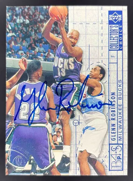 1994-95 Upper Deck Collector's Choice #386 Glenn Robinson RC Autograph Auto