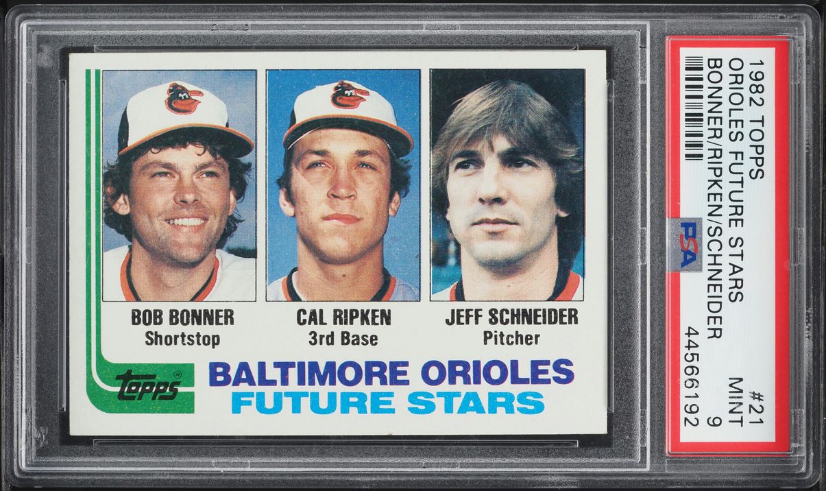 1982 Topps Cal Ripken Jr. ROOKIE #21 PSA 9 MINT