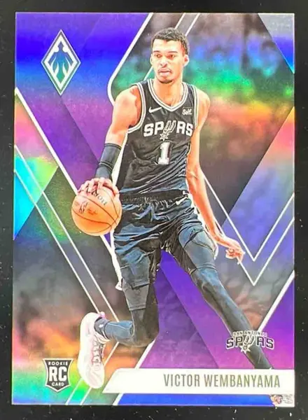2023-24 Panini Phoenix Purple #256 Victor Wembanyama RC /150