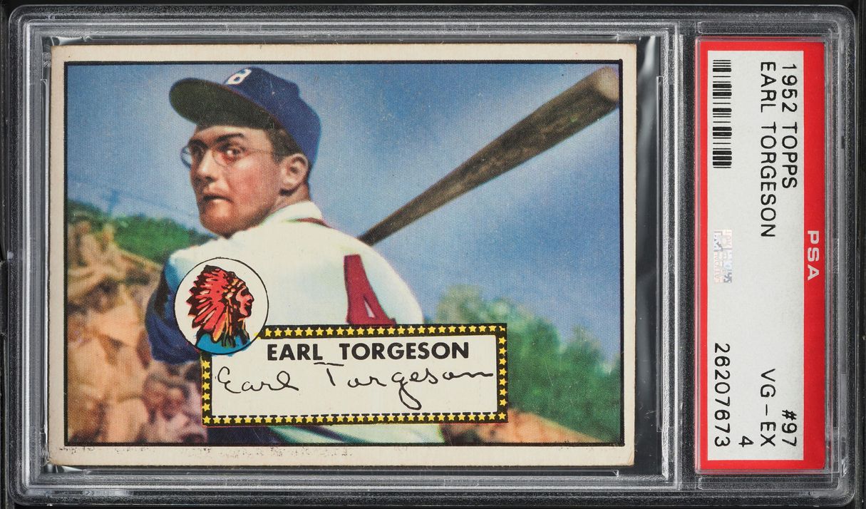 1952 Topps Earl Torgeson #97 PSA 4 VGEX