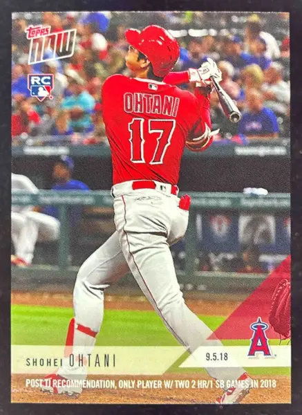 2018 Topps Now #692 Shohei Ohtani RC