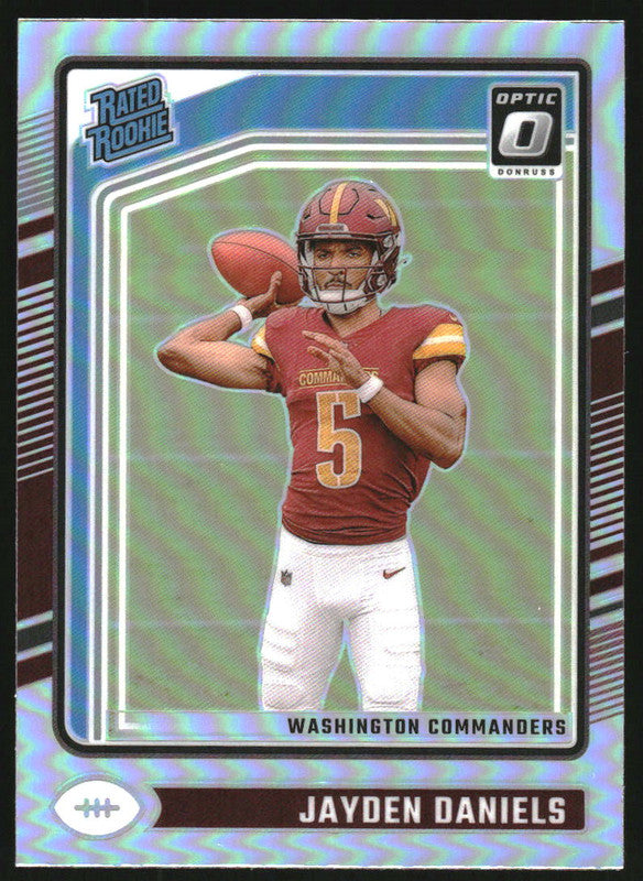 2024 Panini Donruss Optic Holo #248 Jayden Daniels RC Rookie