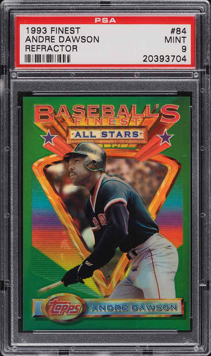 1993 Finest Refractor Andre Dawson ALL-STAR #84 PSA 9 MINT