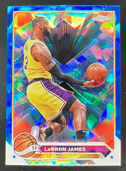2023-24 Topps Chrome Sapphire Chrome #23 LeBron James