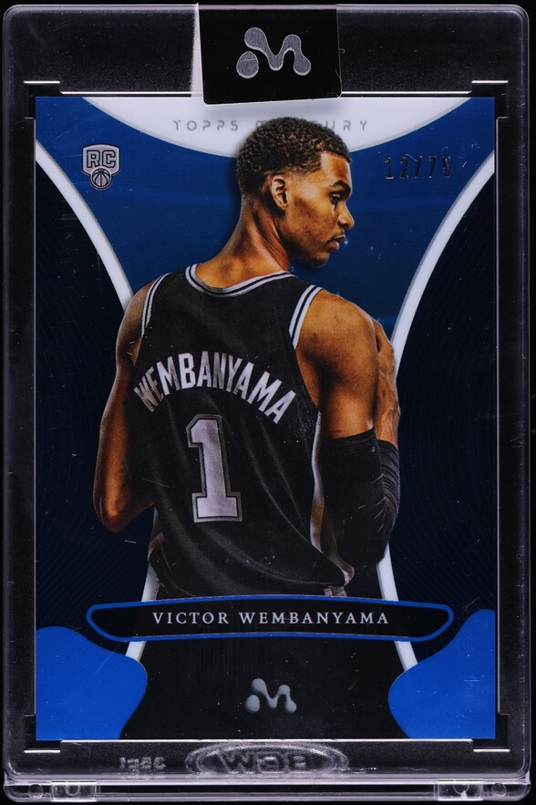 2023 Topps Mercury Blue Refractor Victor Wembanyama ROOKIE /75 #20