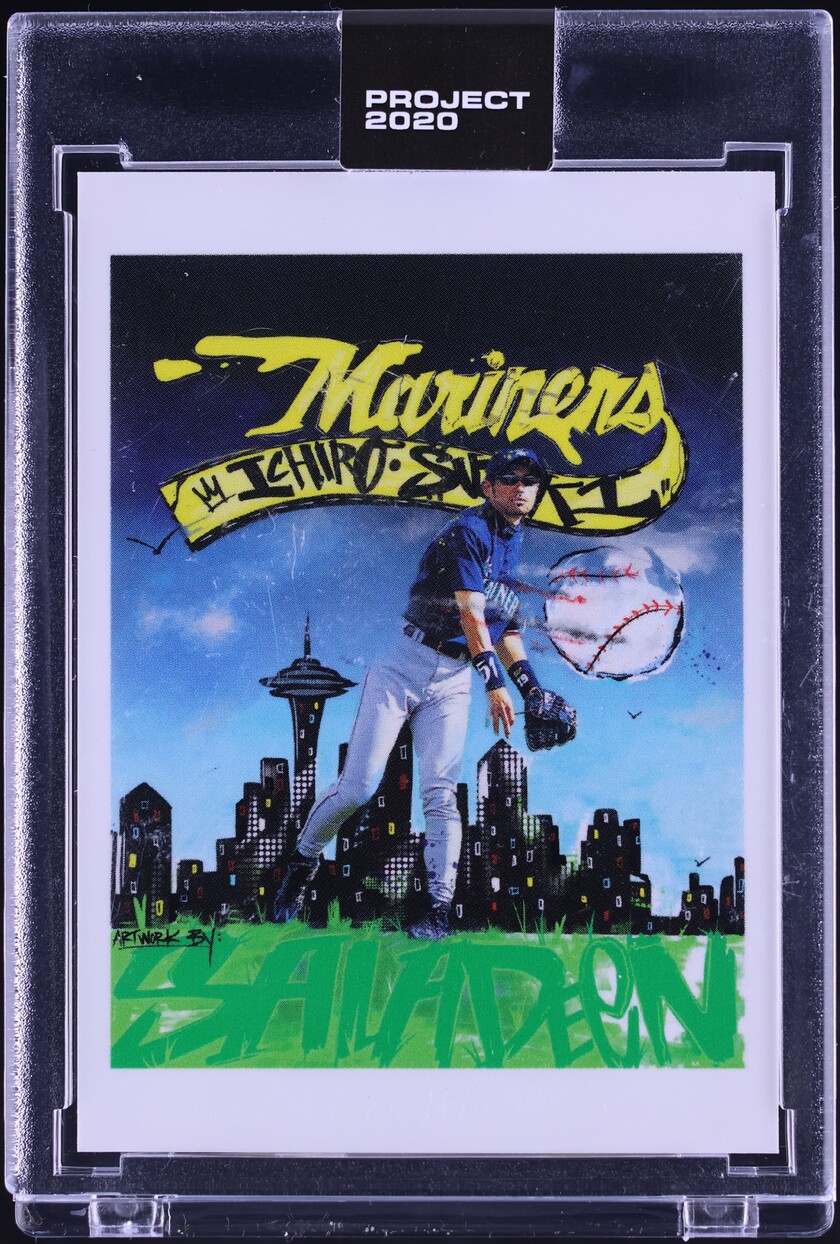 2020 Topps Project 2020 By King Saladeen Ichiro #77