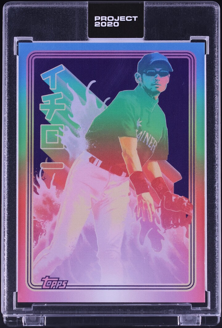 2020 Topps Project 2020 By Matt Taylor Ichiro #196