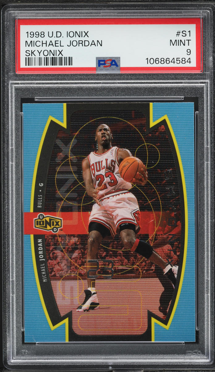 1998 Upper Deck Ionix Skyonix Michael Jordan #S1 PSA 9 MINT