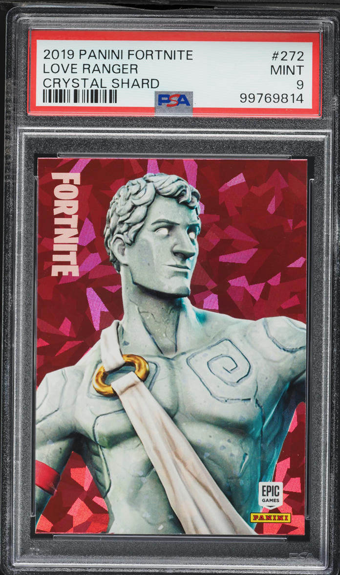 2019 Panini Fortnite Series 1 Crystal Shard Love Ranger #272 PSA 9 MINT