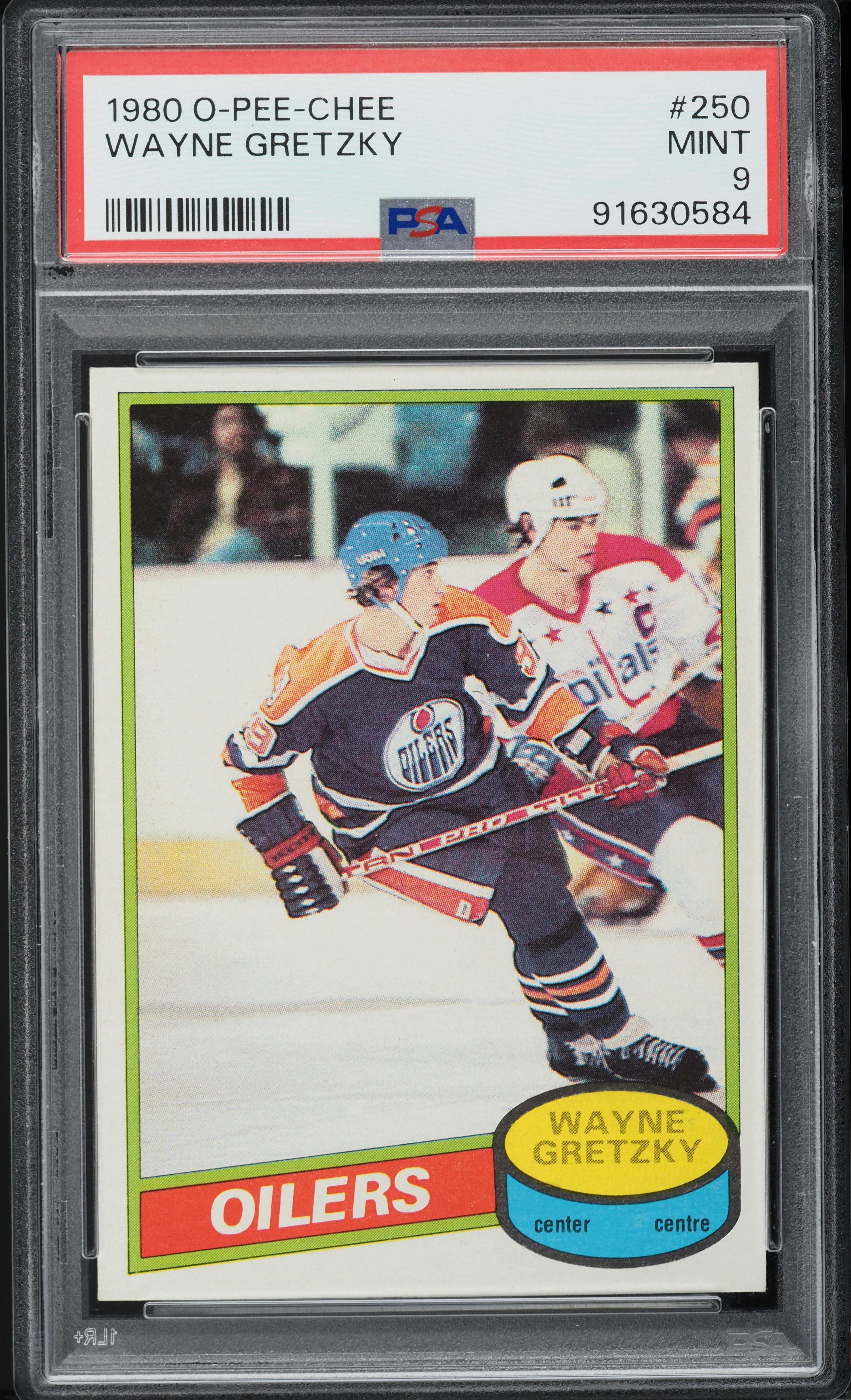 1980 O-Pee-Chee Hockey Wayne Gretzky #250 PSA 9 MINT