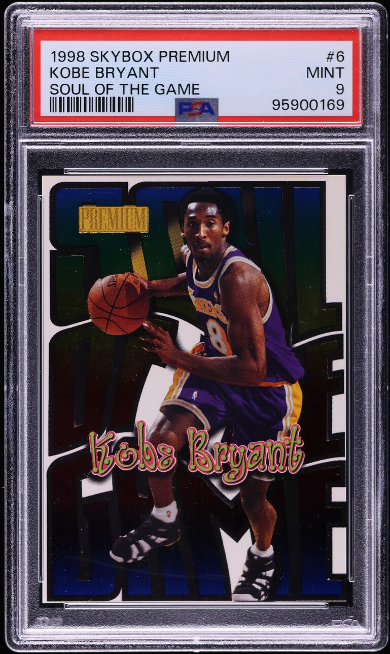 1998 Skybox Premium Soul Of The Game Kobe Bryant #6 PSA 9 MINT