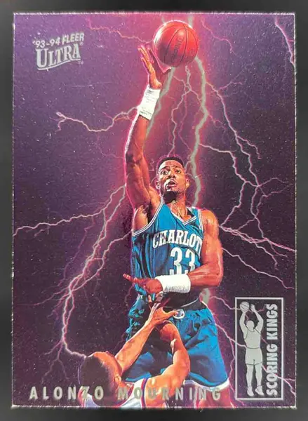 1993-94 Fleer Ultra Scoring Kings #7 Alonzo Mourning