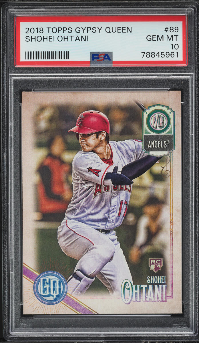2018 Topps Gypsy Queen Shohei Ohtani ROOKIE #89 PSA 10 GEM MINT