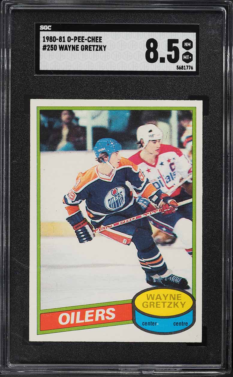 1980 O-Pee-Chee Hockey Wayne Gretzky #250 SGC 8.5 NM-MT+