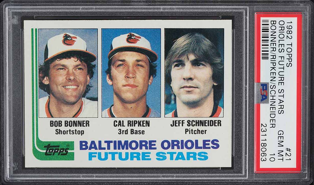 1982 Topps Cal Ripken Jr. ROOKIE #21 PSA 10 GEM MINT