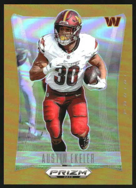 2024 Panini Prizm Deca Gold Prizm #292 Austin Ekeler /10
