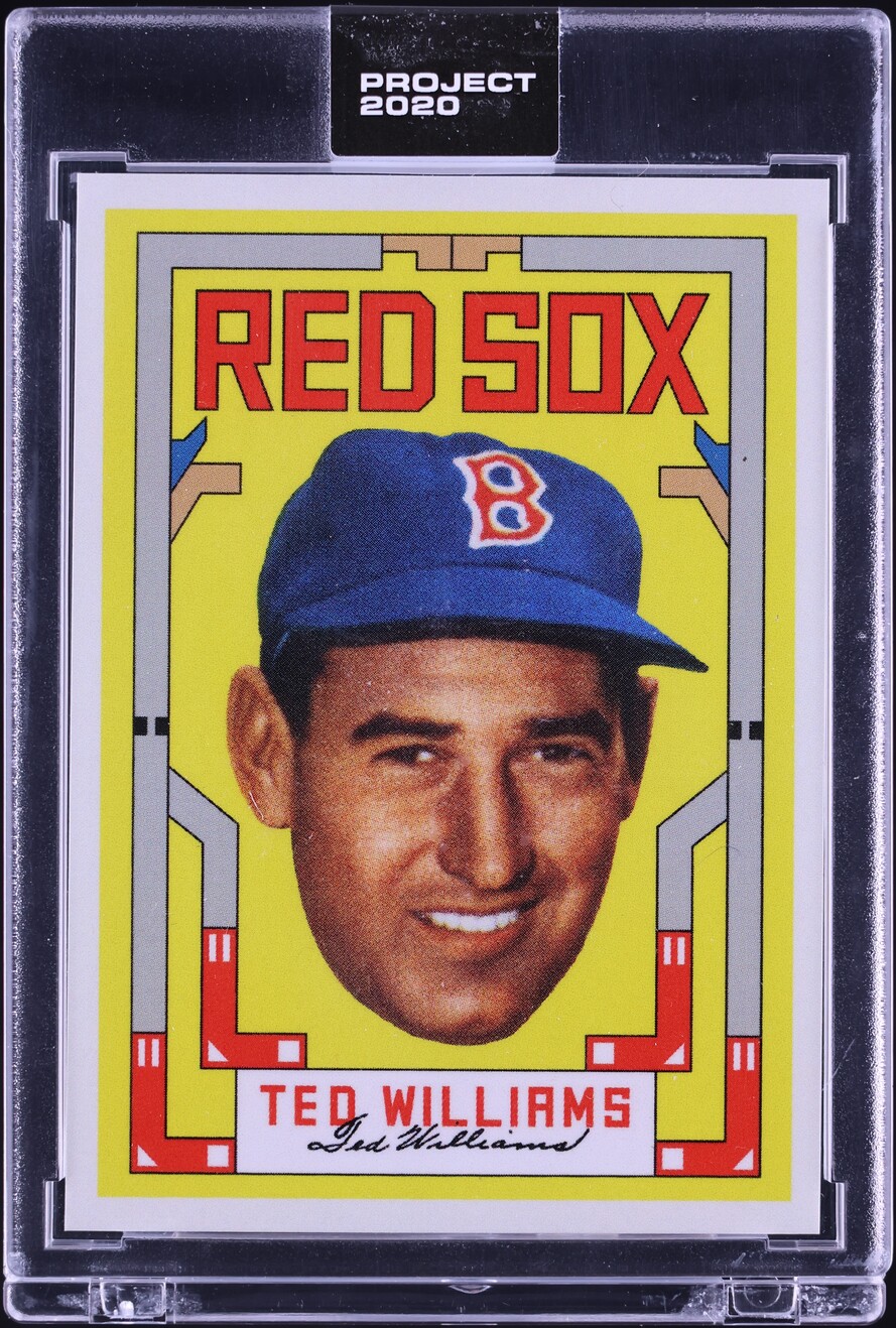 2020 Topps Project 2020 By Grotesk Ted Williams #172