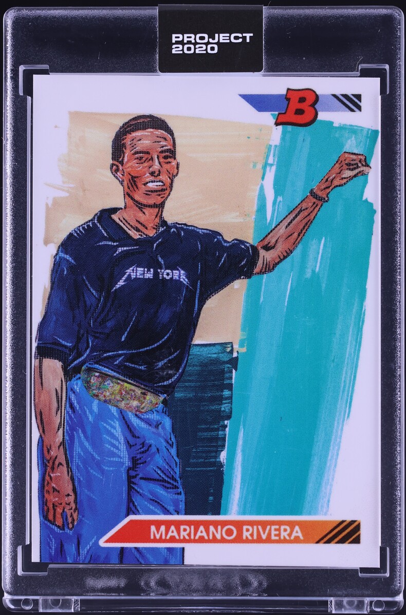 2020 Topps Project 2020 By Blake Jamieson Mariano Rivera #117