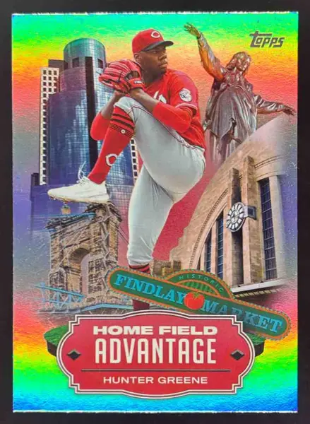 2023 Topps Update Home Field Advantage #HA-21 Hunter Greene