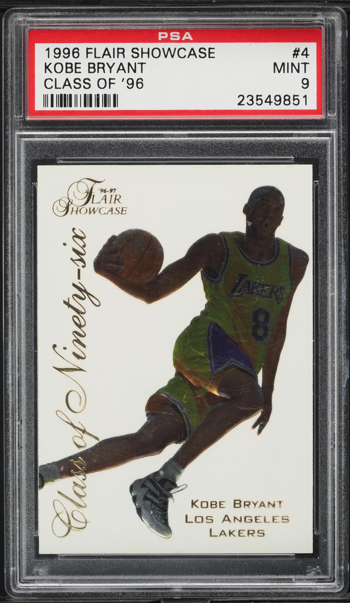 その他 1996-97 Flair Showcase #4 Class of 96' Kobe Bryant 1996 Flair Showcase #4 Class of '96 Price Guide