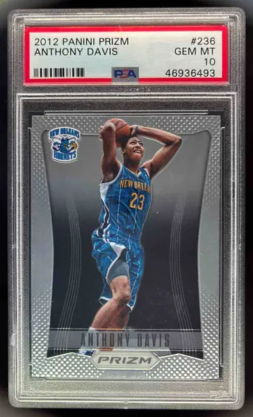 2012-13 Panini Prizm #236 Anthony Davis RC PSA 10