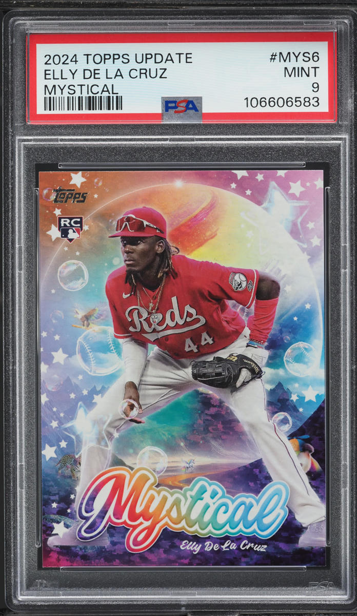 2024 Topps Update Mystical Elly De La Cruz ROOKIE #MYS6 PSA 9 MINT
